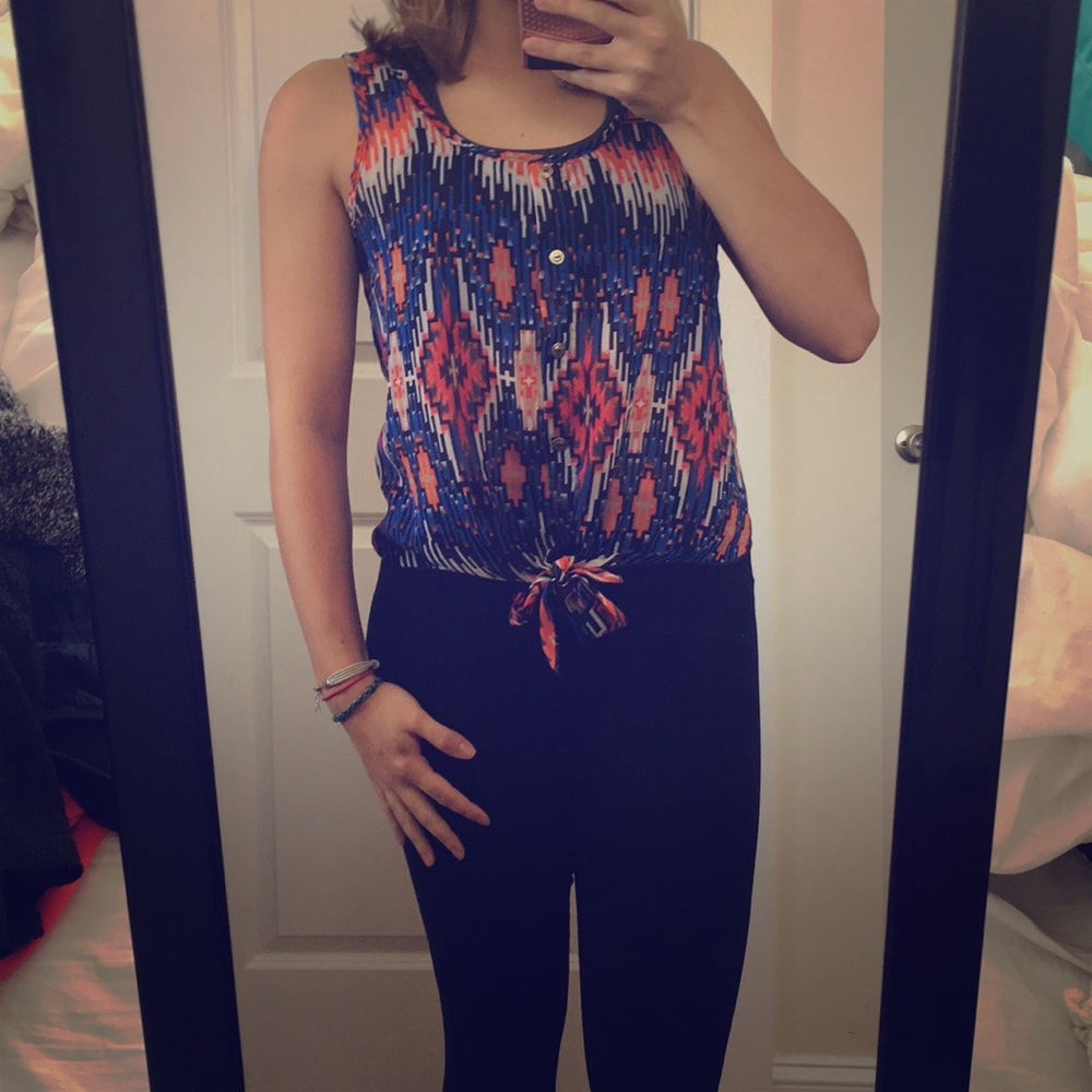 Edge tank top